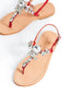 Maia Oria Crystal Sandals