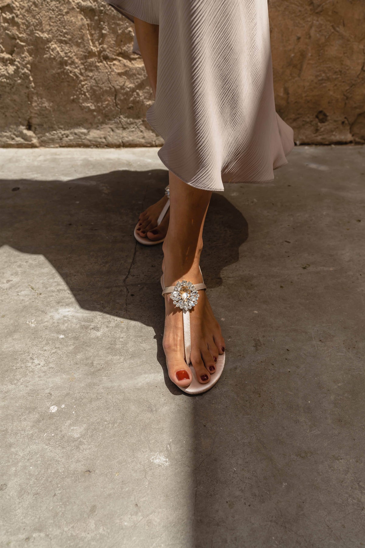 Dubai Beige Sandals