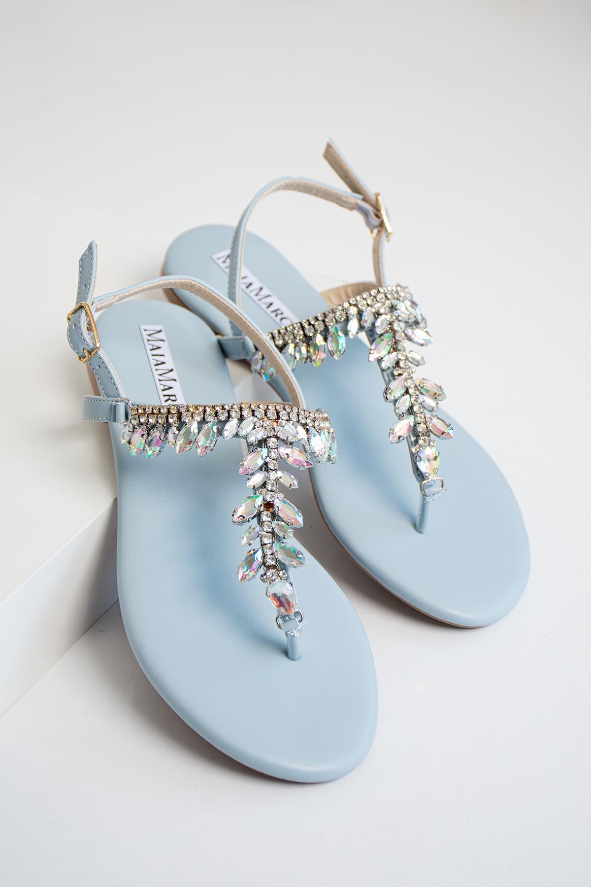 Istanbul Baby Blue Sandals