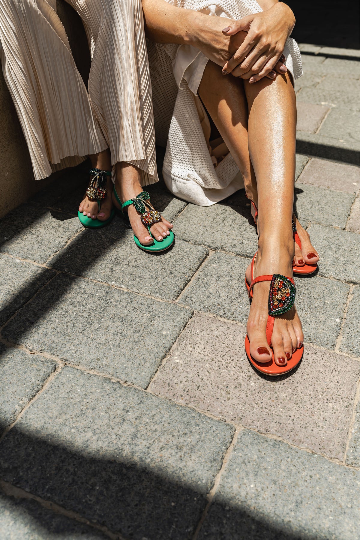 Istanbul Red Watermelon Sandals