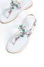 Maia Aster Crystal Sandals