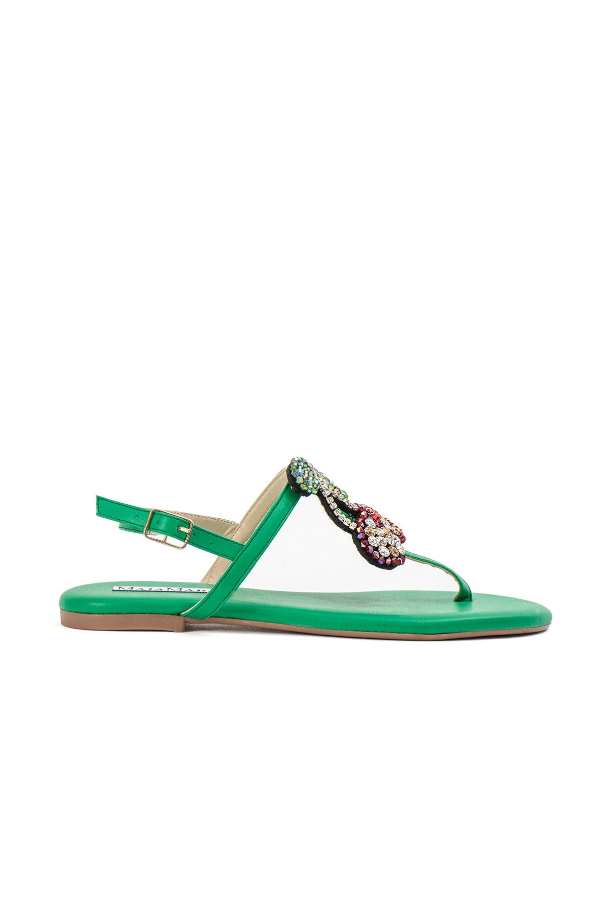 Istanbul Cherry Green Sandals