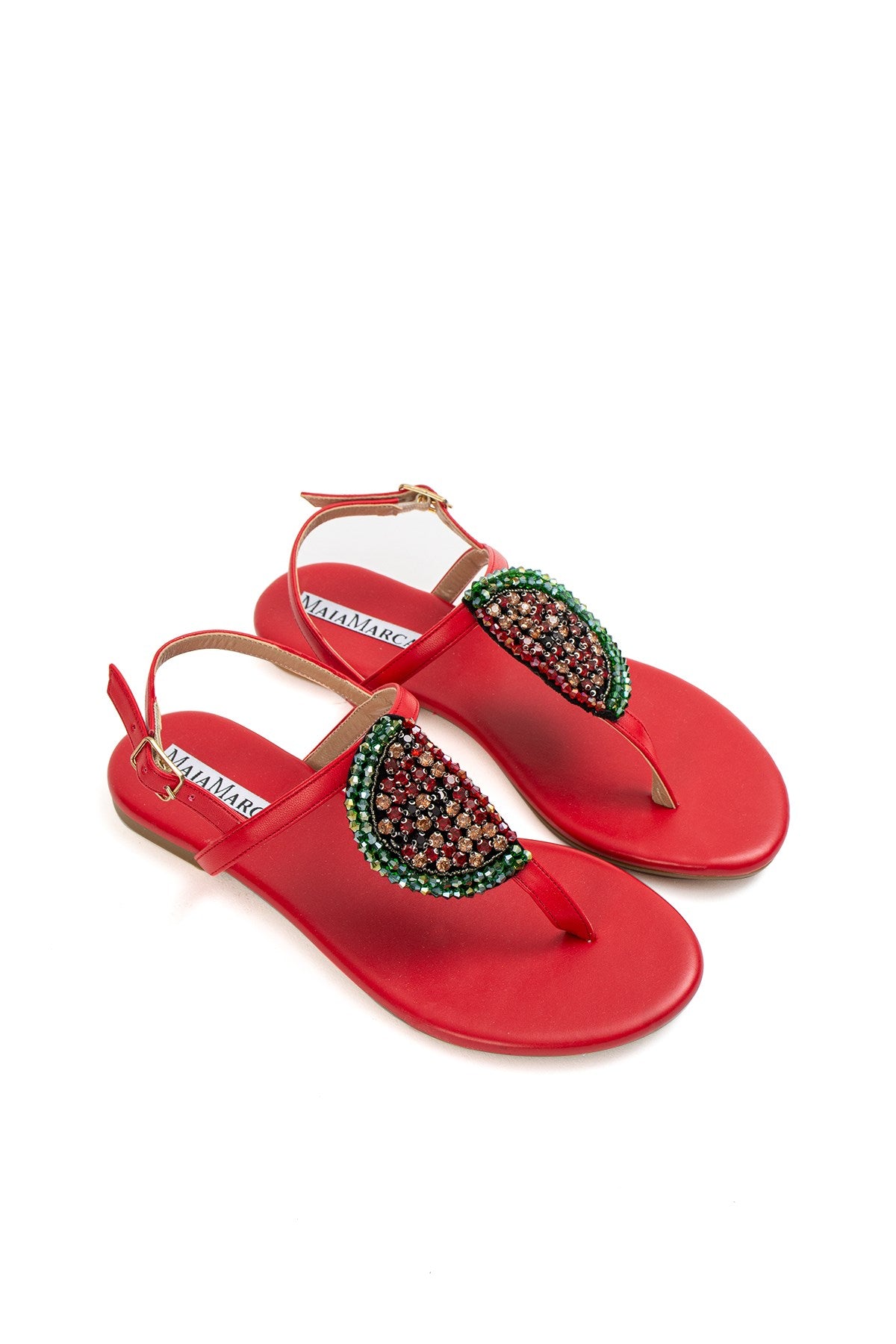 Istanbul Red Watermelon Sandals